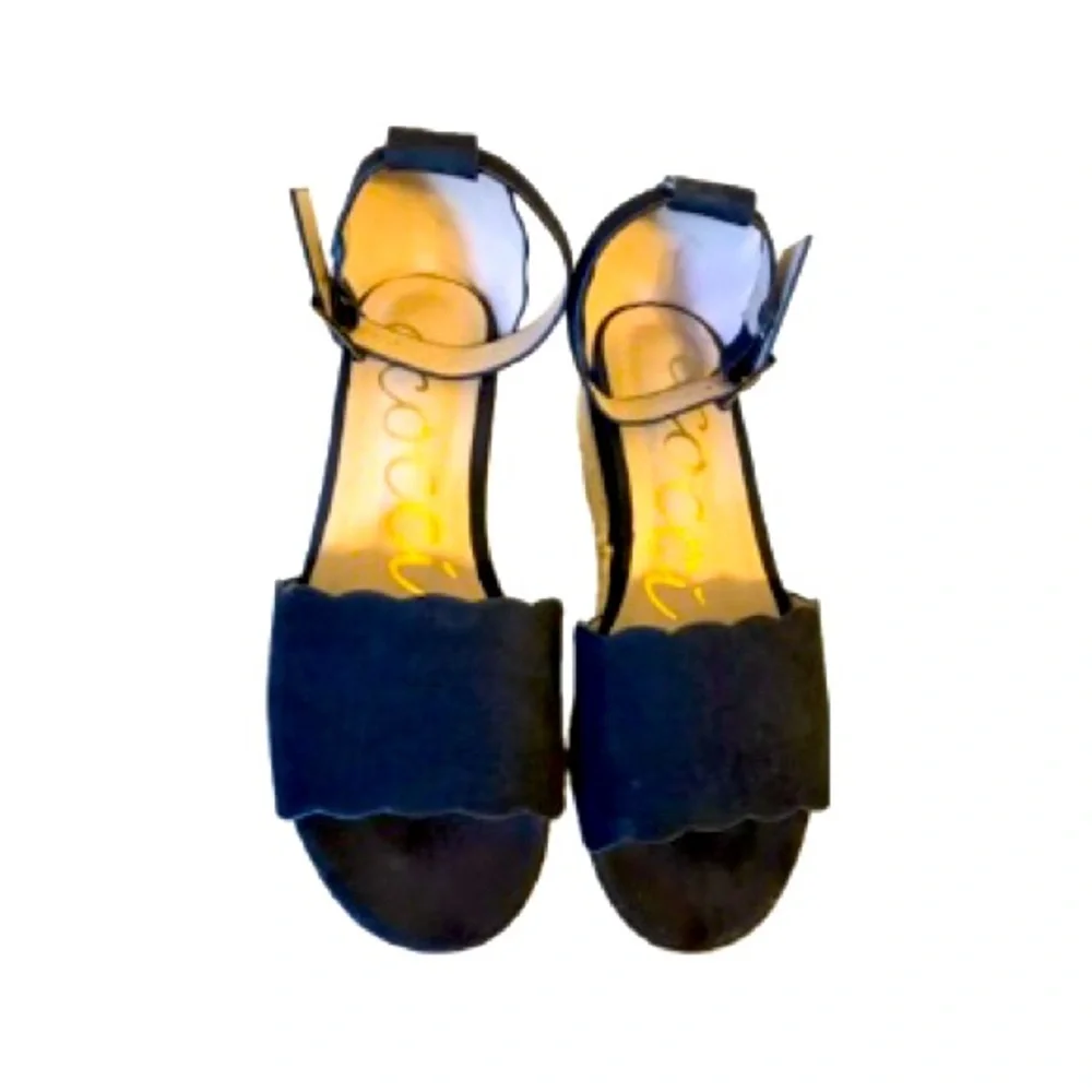 💕 CCOCCI Makenzie Evelyn Black Espadrille Platform Sandals in size 8.5